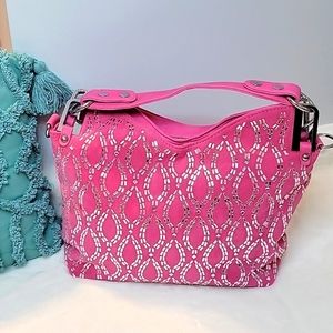 Pink Sparkly Unique Boutique Bag Fun Fashion